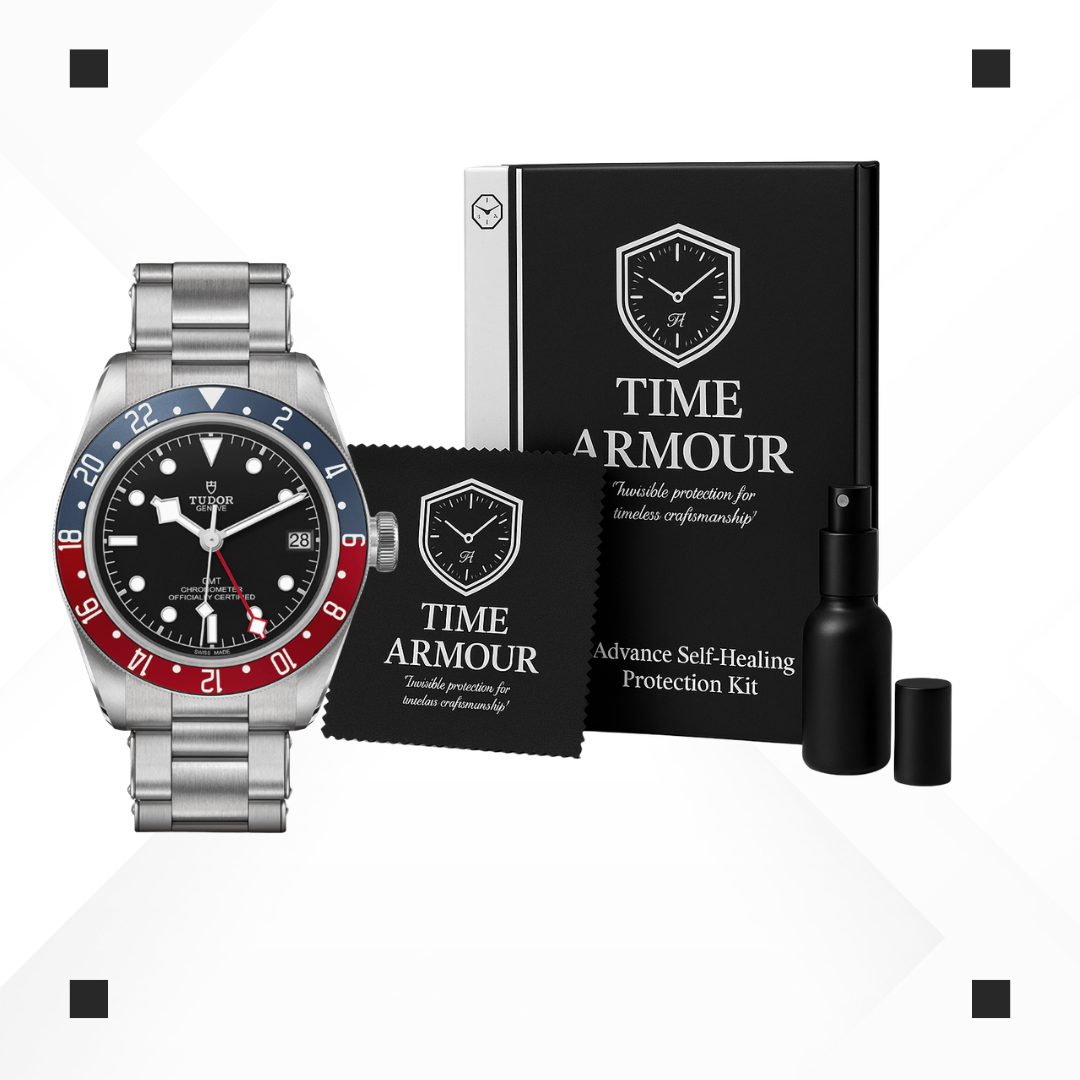Tudor Black Bay GMT Pepsi 41mm Protection Film | TPU Kit | Time Armour