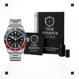 Tudor Black Bay GMT Pepsi 41mm Protection Film | TPU Kit | Time Armour