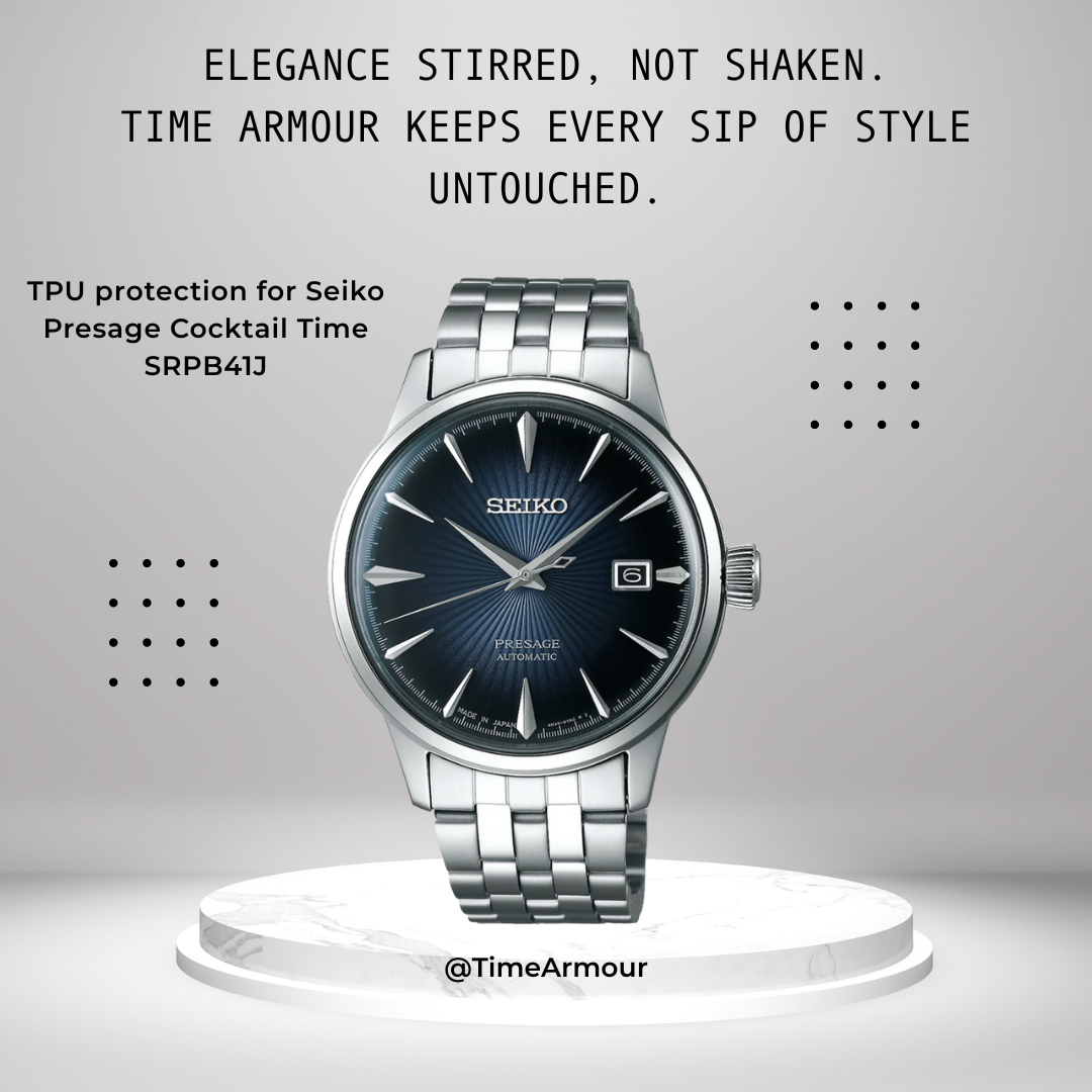 Protection film for Seiko Presage Blue